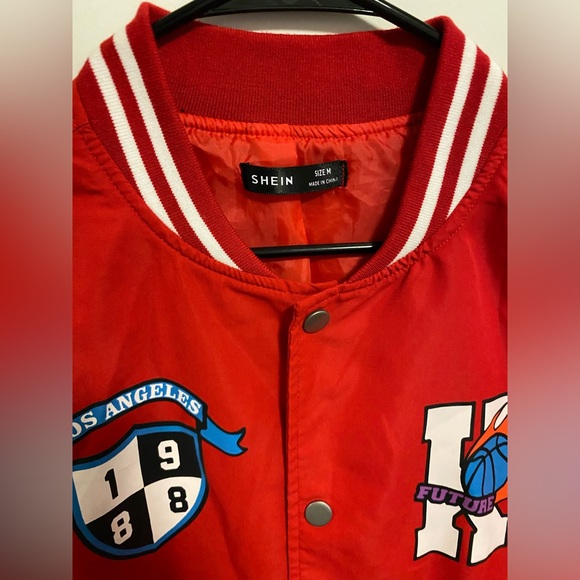 Light Cool Varsity Red Jacket - Picture 2 of 4